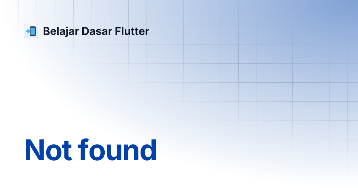 Codelab 2 Dart Kasir Belajar Dasar Flutter
